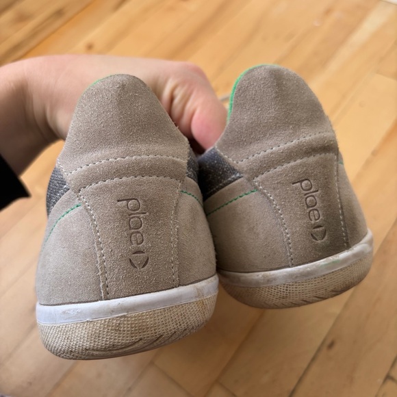 Plae Prospect Stone Gray Mens Suede Casual Size 11.5 Shoes 553010 050‎ Green - Picture 7 of 12